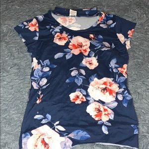 flower print shirt